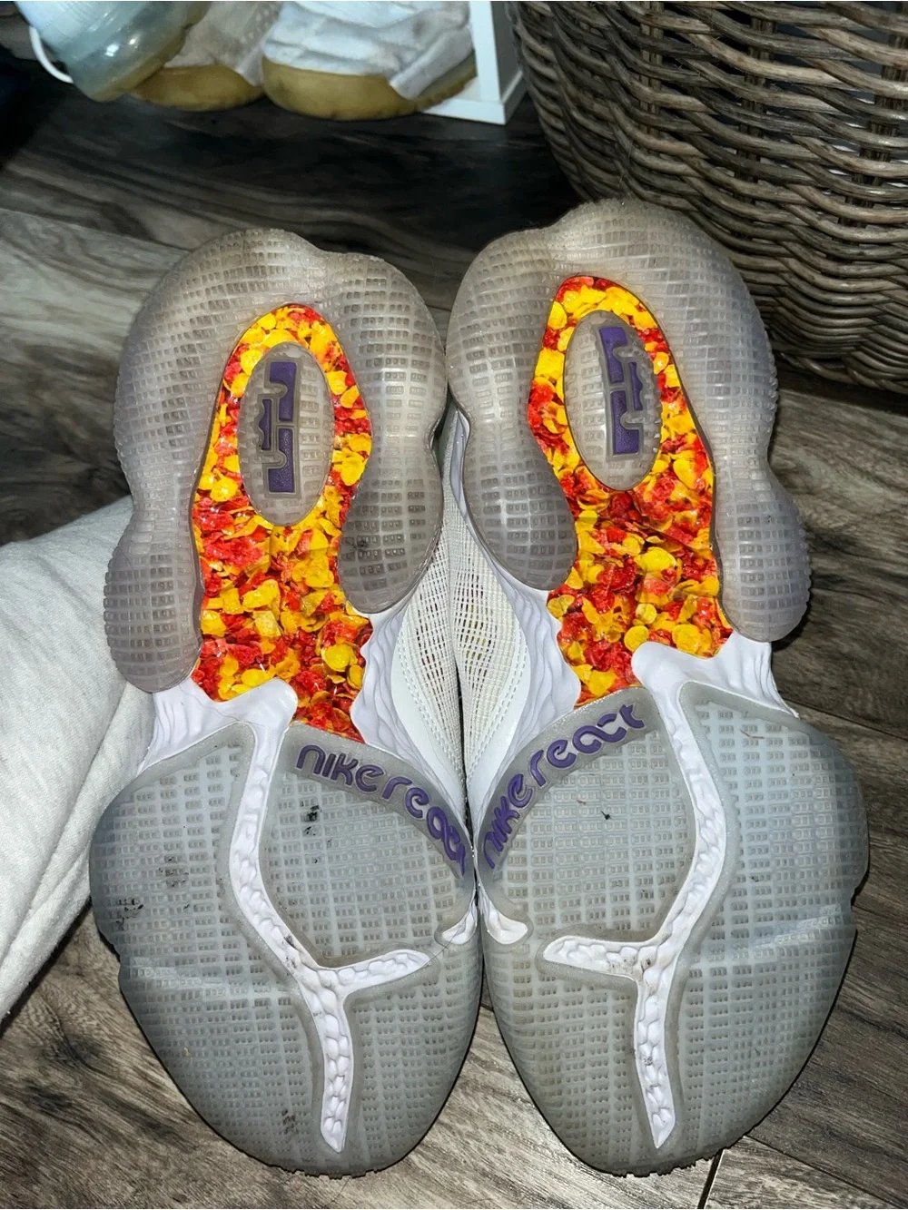 Nike LeBron Fruity Pebble edition